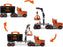 Black & Decker Truck & 60 Piece Tool Set