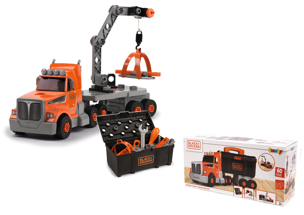 Black & Decker Truck & 60 Piece Tool Set