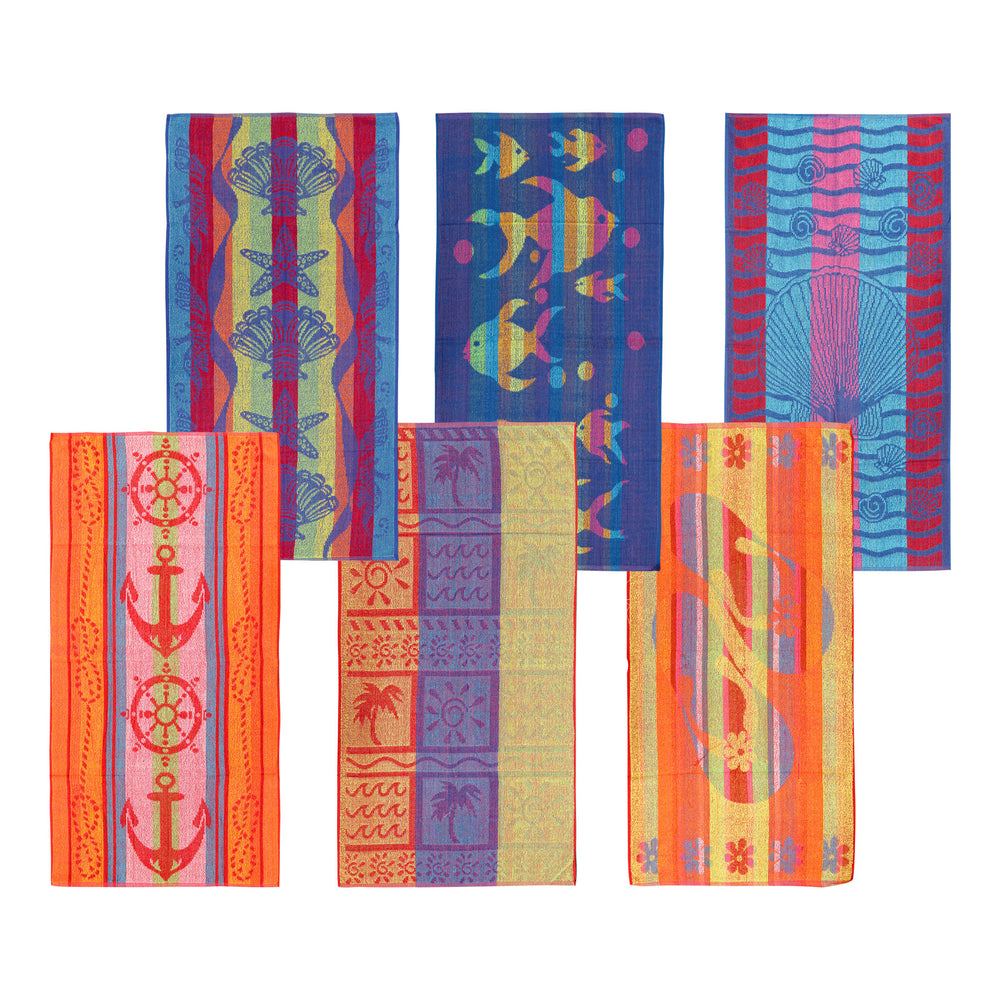 Beach Towels 6 pack