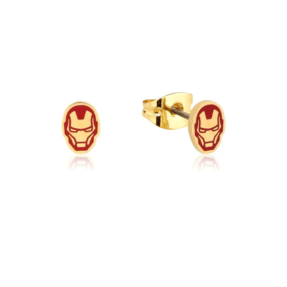 ECC Marvel Iron Man Stud Earrings JB Imports NZ