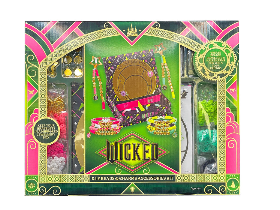WICKED D.I.Y BEADS & CHARMS ACCESSORIES KIT